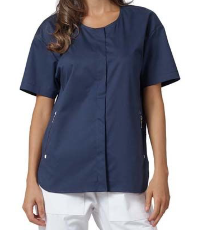 SIGGI Blúzka strečová VIVIAN Farba: Modrá tmavá, Veľkosť: XXXL