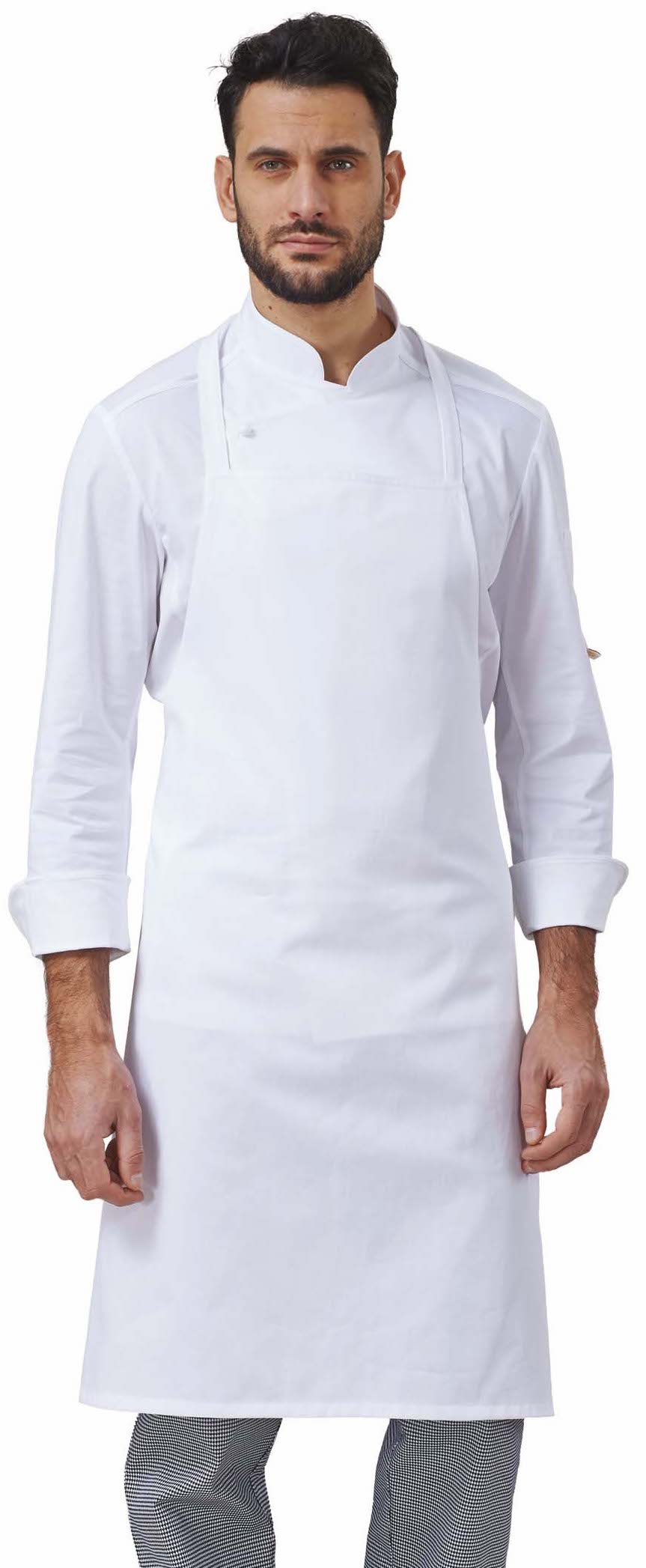 SIGGI Zástera s náprsenkou Ciro biela