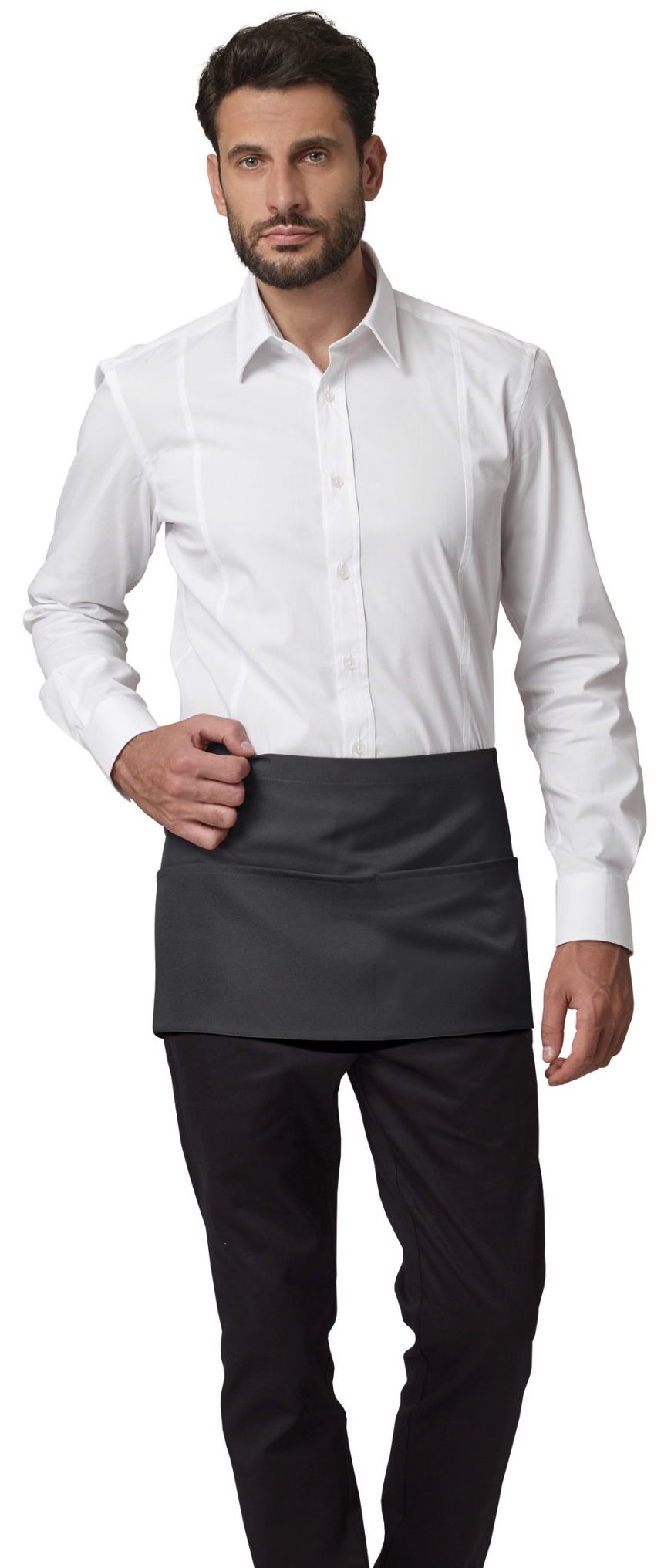 SIGGI Zástera do pása Como sivá