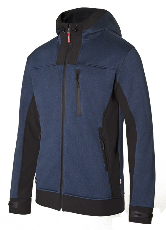 VELILLA Softshellová bunda 206007 modrá Farba: Modrá tmavá, Veľkosť: L
