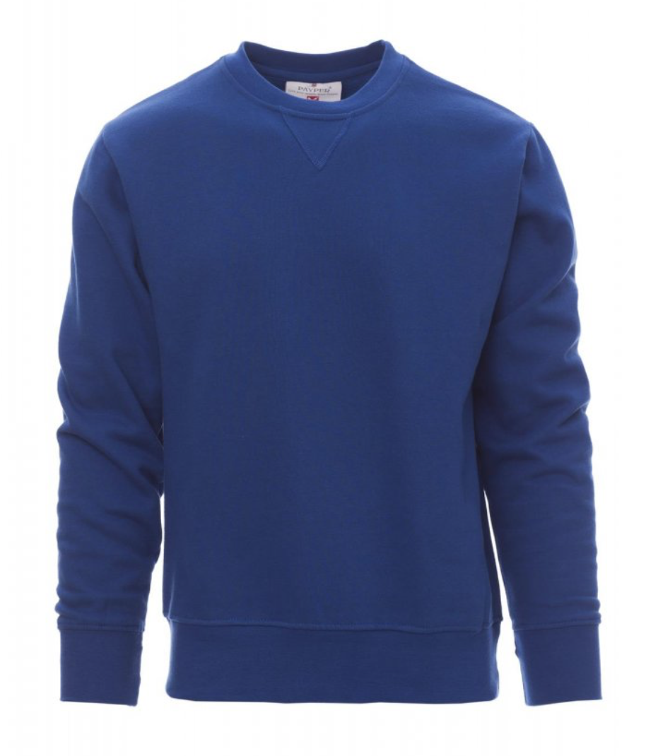 PAYPER ORLANDO pracovná mikina unisex Farba: Modrá royal, Veľkosť: XL