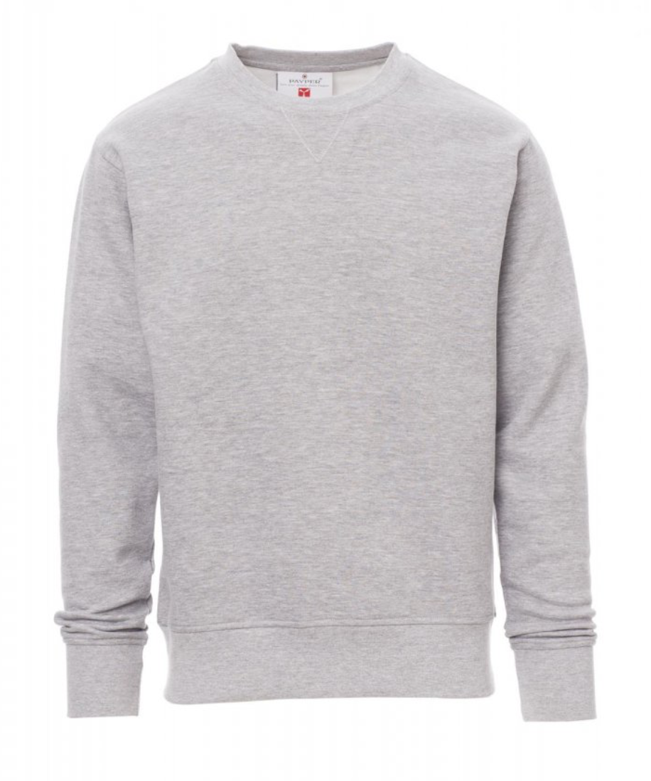 PAYPER ORLANDO pracovná mikina unisex Farba: Sivá melírová, Veľkosť: 5XL