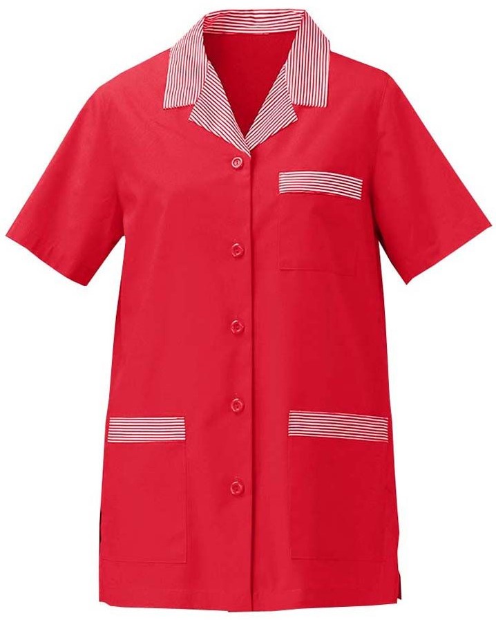 SIGGI Dámska tunika ANNA červená Farba: Červená, Veľkosť: L, Doplnková farba: biela