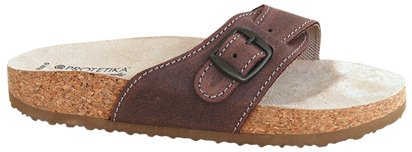 Protetika T05 šľapky ortopedické hnedé Veľkosť: 38