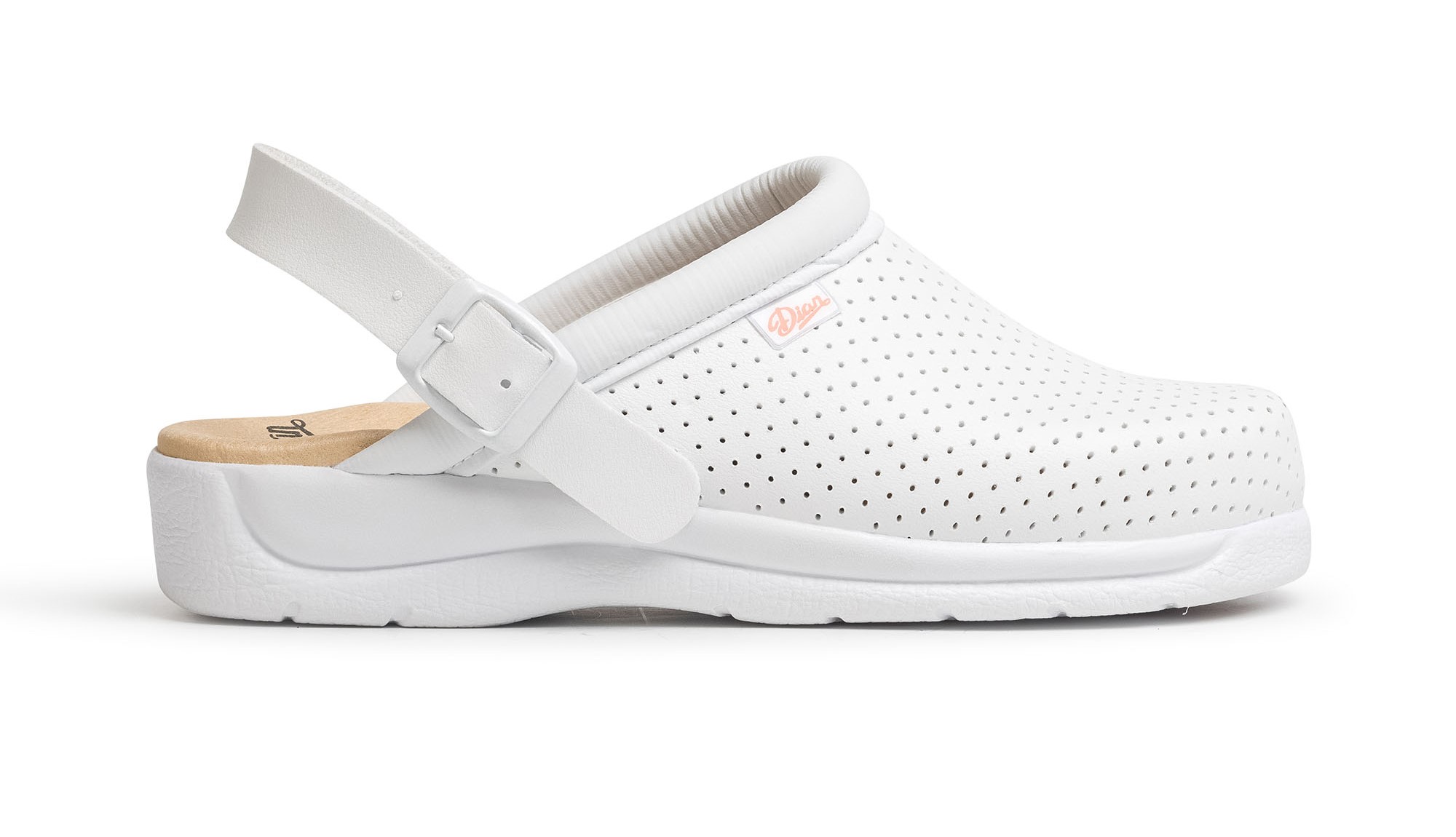 DIAN Pisa Correa zdravotná obuv biela Veľkosť: 44, Typ špice: bez ochrannej špice, Typ stielky: bez bezpečnostnej stielky