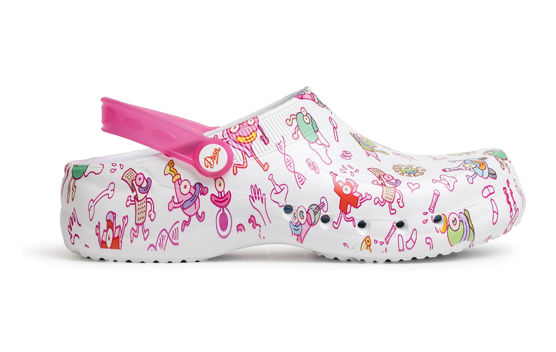 DIAN EVA ENJOY zdravotná obuv biela Veľkosť: 44