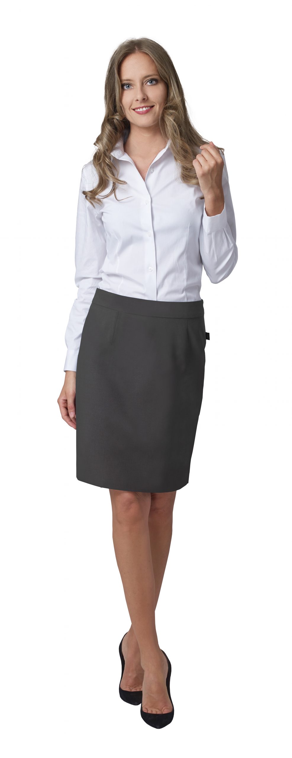 SIGGI Sukňa STELLA sivá Farba: Sivá, Veľkosť: 42(SK) = 48(IT)