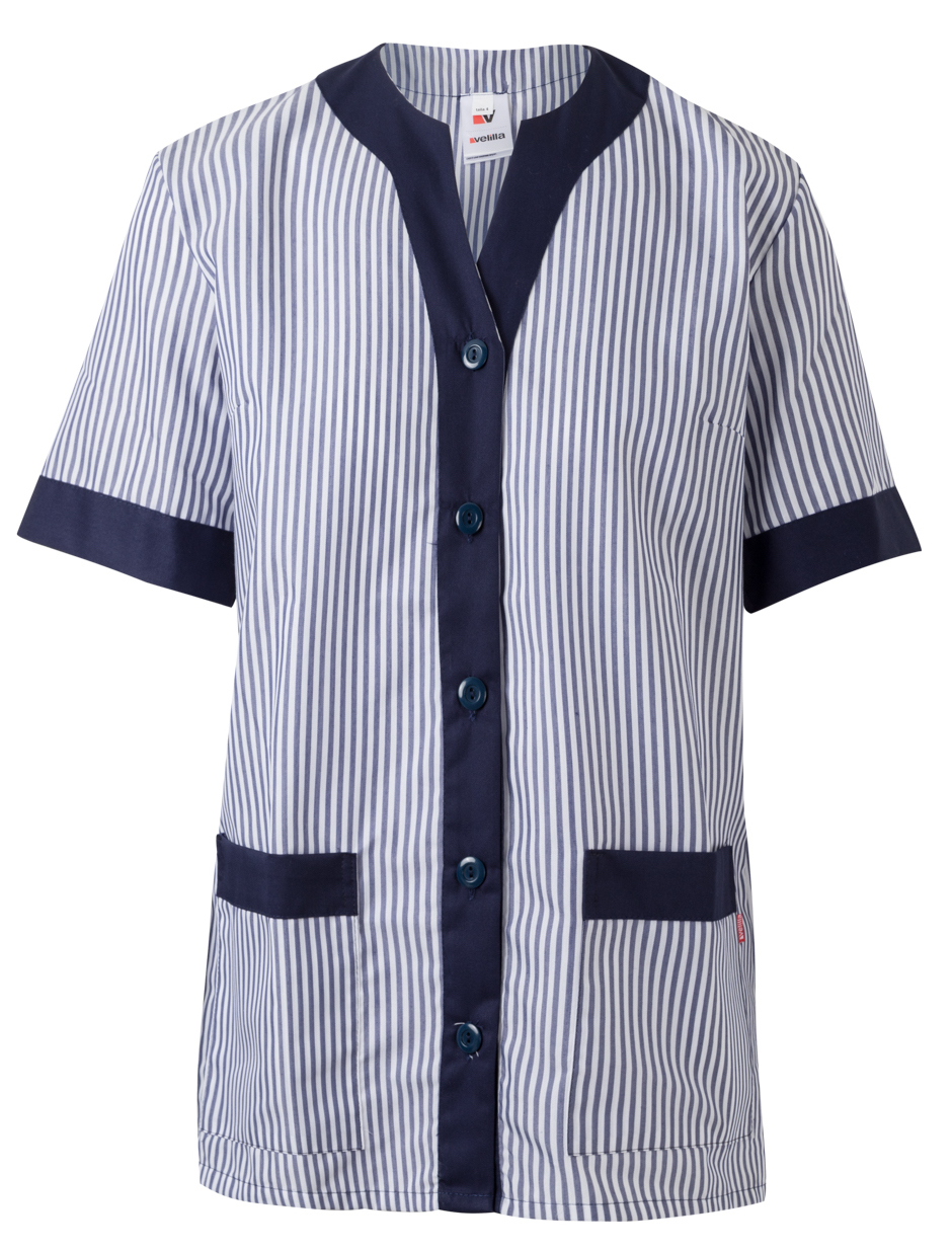 VELILLA Dámska blúzka prúžková Farba: Modrá tmavá, Veľkosť: S