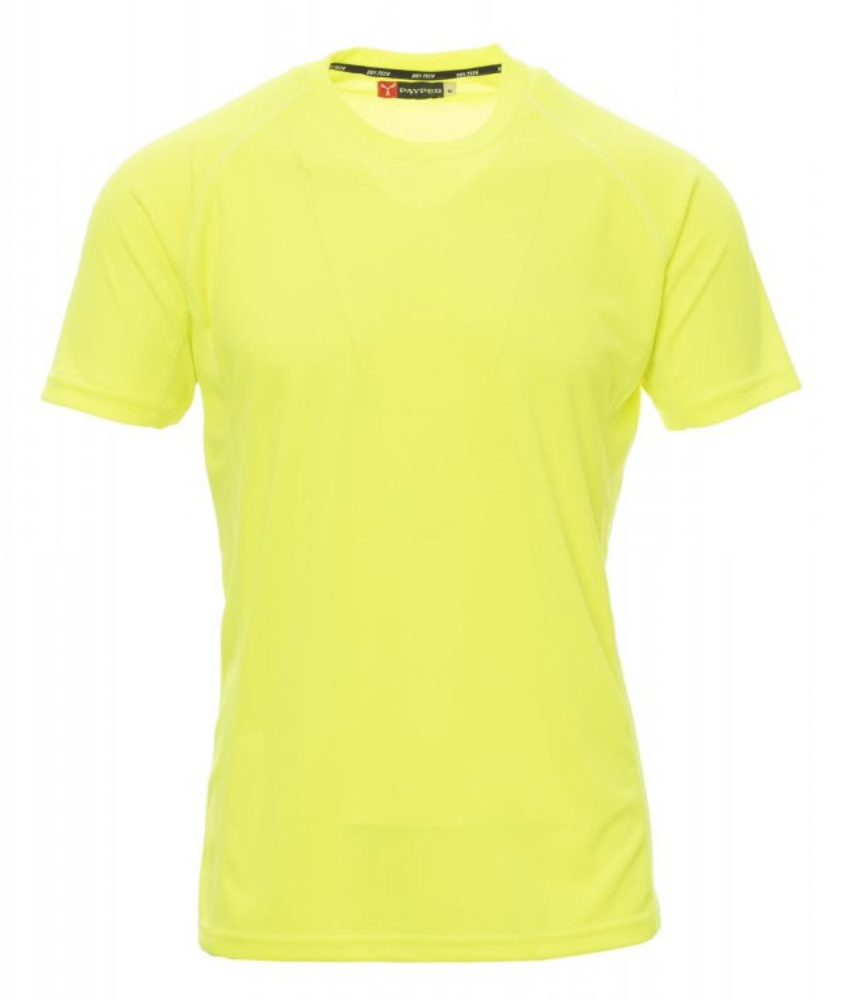 PAYPER RUNNER pánske funkčné tričko reflexné Farba: Reflexná žltá, Veľkosť: XXXL