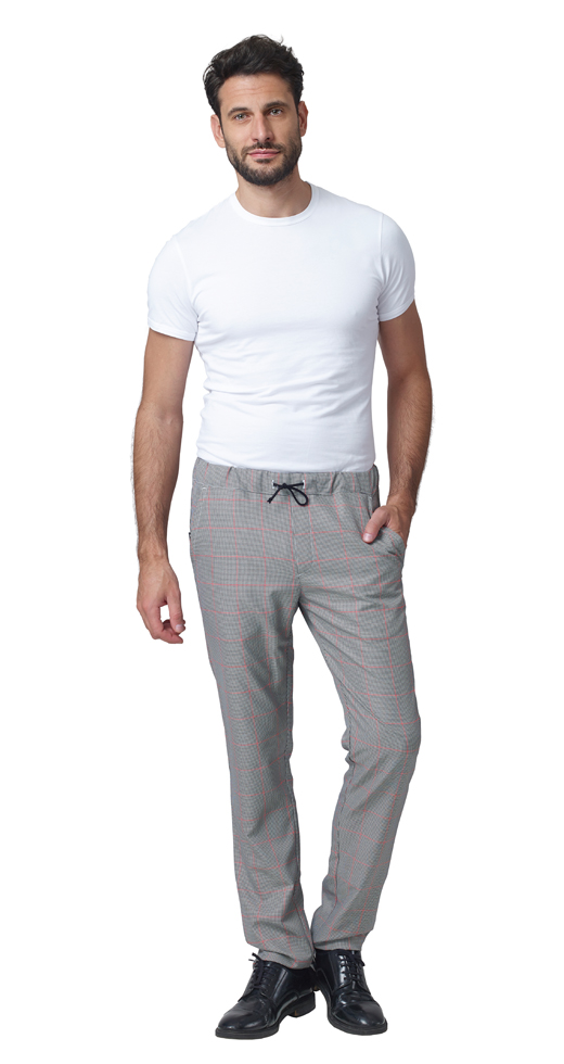 SIGGI Strečové kuchárske nohavice JOSH PRIME Veľkosť: XXXL