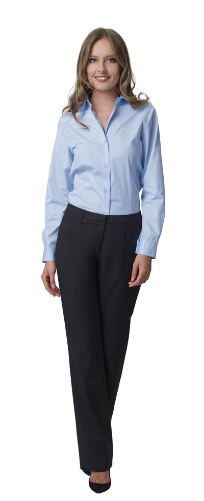 SIGGI LISA strečová košeľa dámska modrá Farba: Modrá bledšia, Veľkosť: XXXL