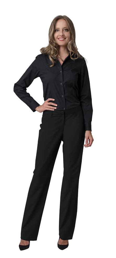 SIGGI LISA strečová košeľa čierna Farba: Čierna, Veľkosť: S