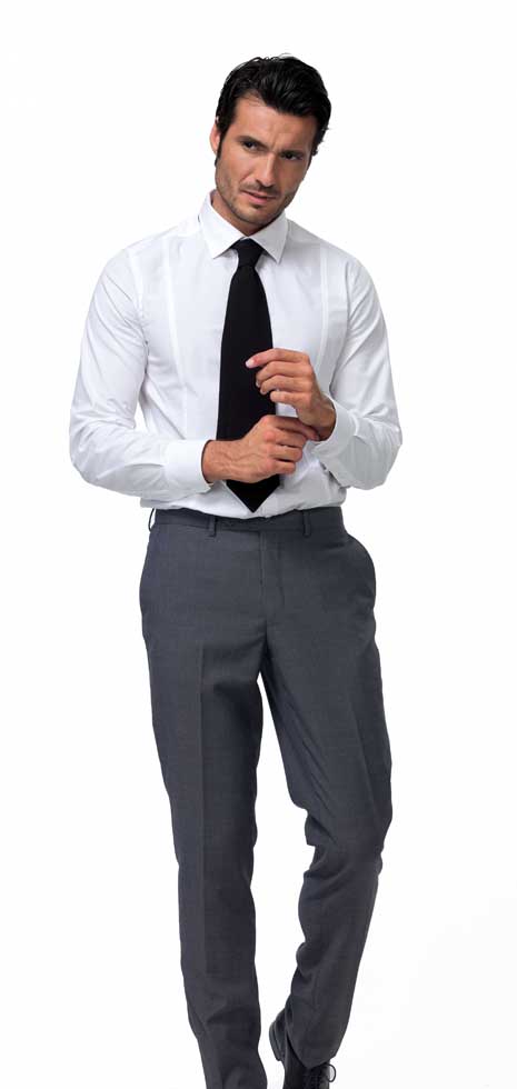 SIGGI Nohavice BARRY šedá Farba: Sivá, Veľkosť: 58