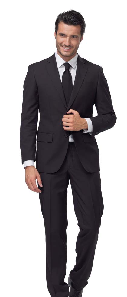 SIGGI Pánske sako DYLAN čierna Farba: Čierna, Veľkosť: 56