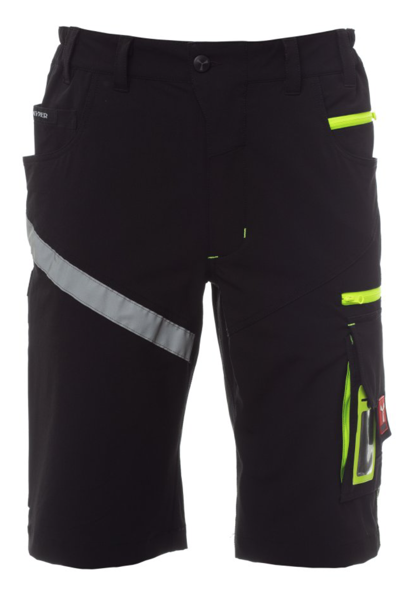 PAYPER Strečové bermudy NEXT 4W čierne Farba: Čierna, Veľkosť: 48