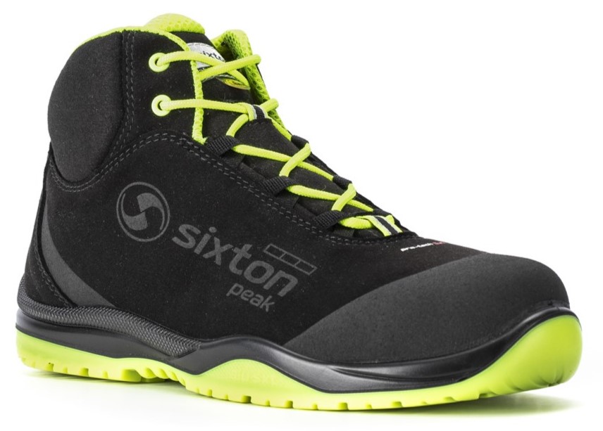 Sixton CUBAN HIGH S3 SRC ESD Veľkosť: 36, Typ špice: hliníková špica, Typ stielky: kevlarová stielka