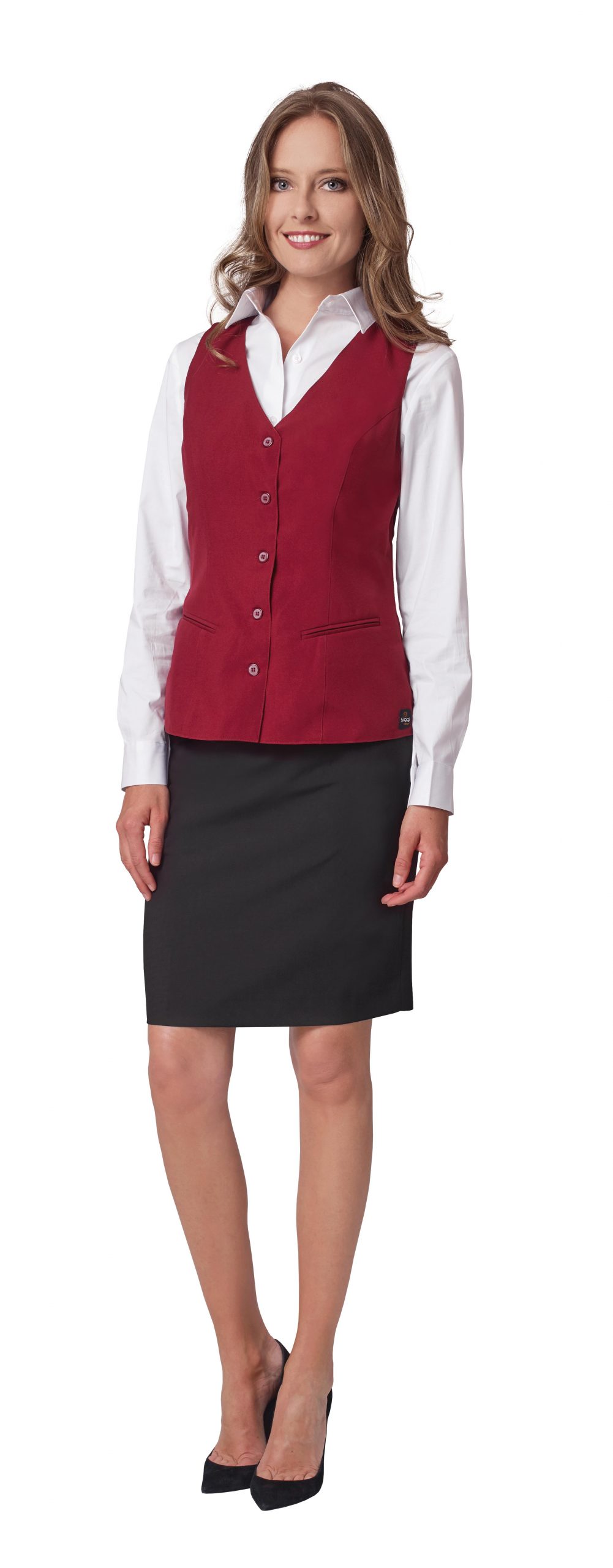 SIGGI Dámska vesta MARION bordová Farba: Bordó, Veľkosť: XL