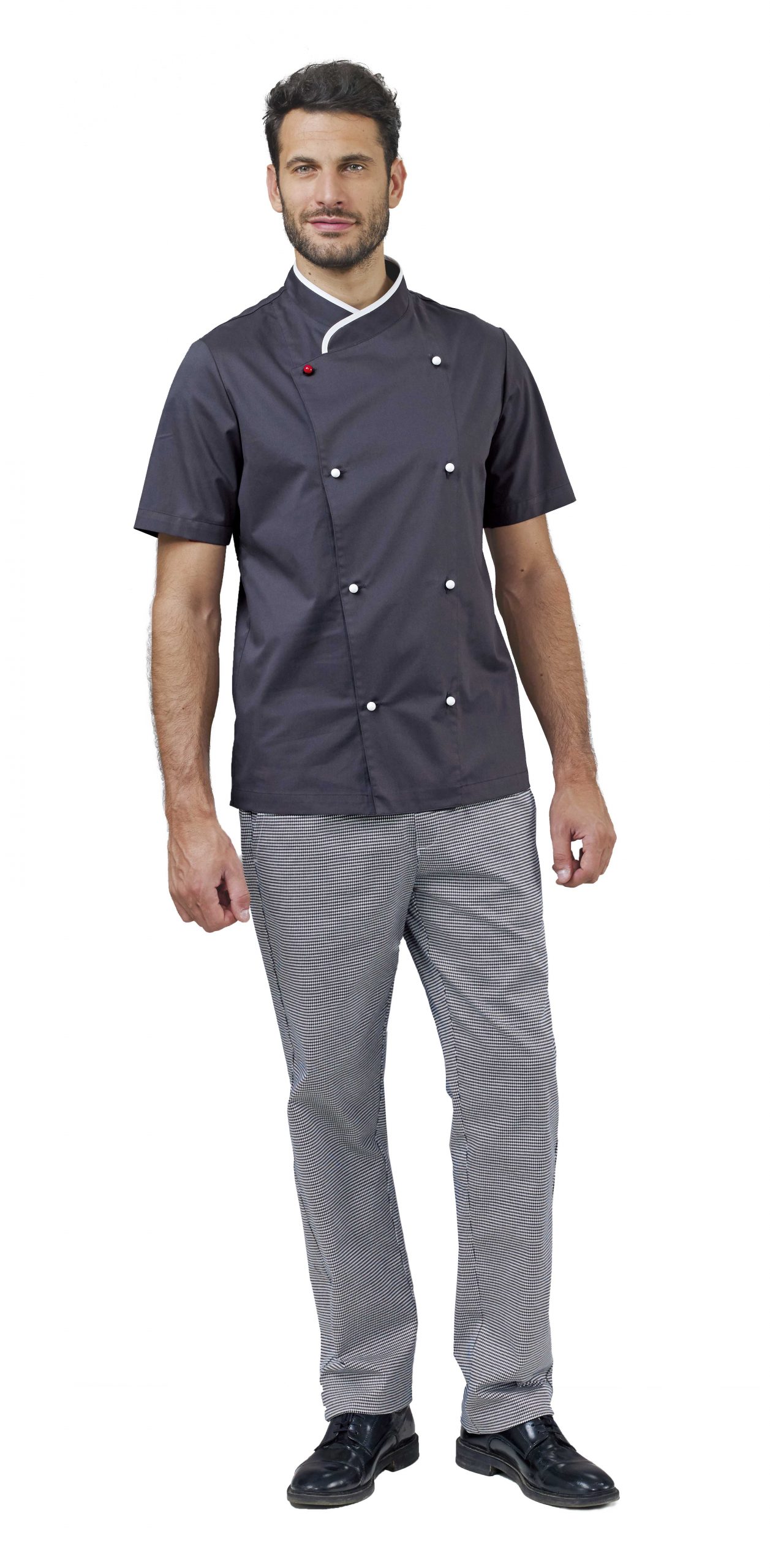 SIGGI Strečový rondon DAVIN šedá Farba: Sivá antracit, Veľkosť: M