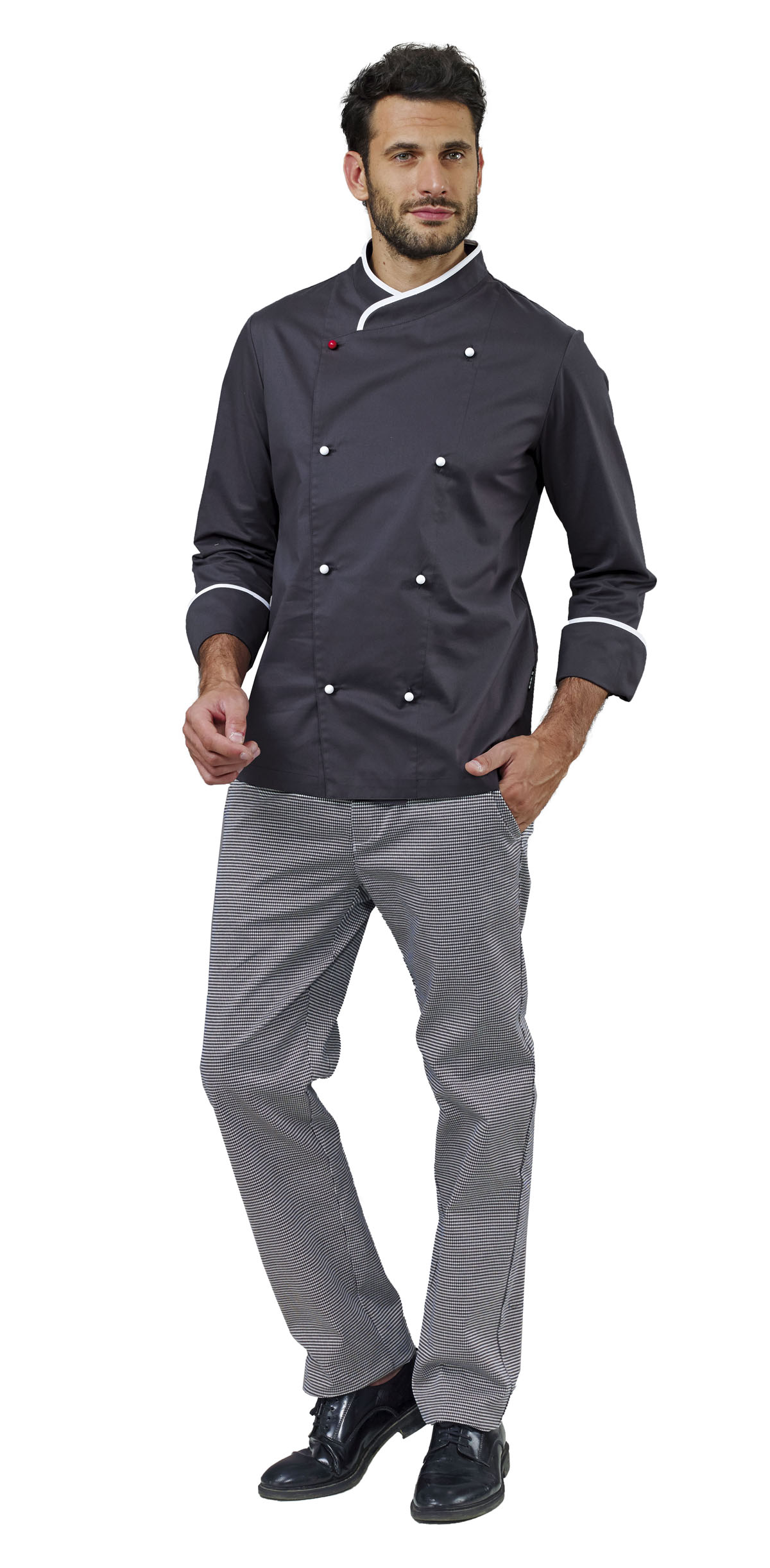 SIGGI Strečový pánsky rondon FLOYD šedá Farba: Sivá, Veľkosť: XL