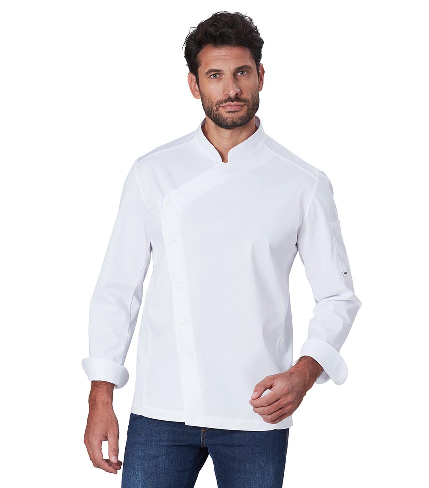 SIGGI Pánsky strečový rondon NATHAN biela Farba: Biela, Veľkosť: XXL