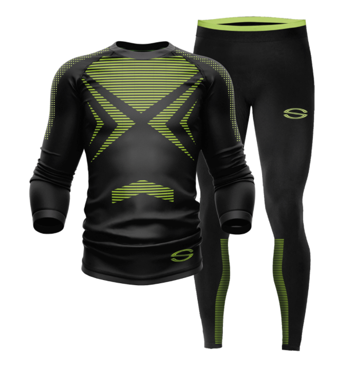 Sir Safety THERMO set BETULLA Farba: Sivá antracit, Veľkosť: M, Doplnková farba: zelená