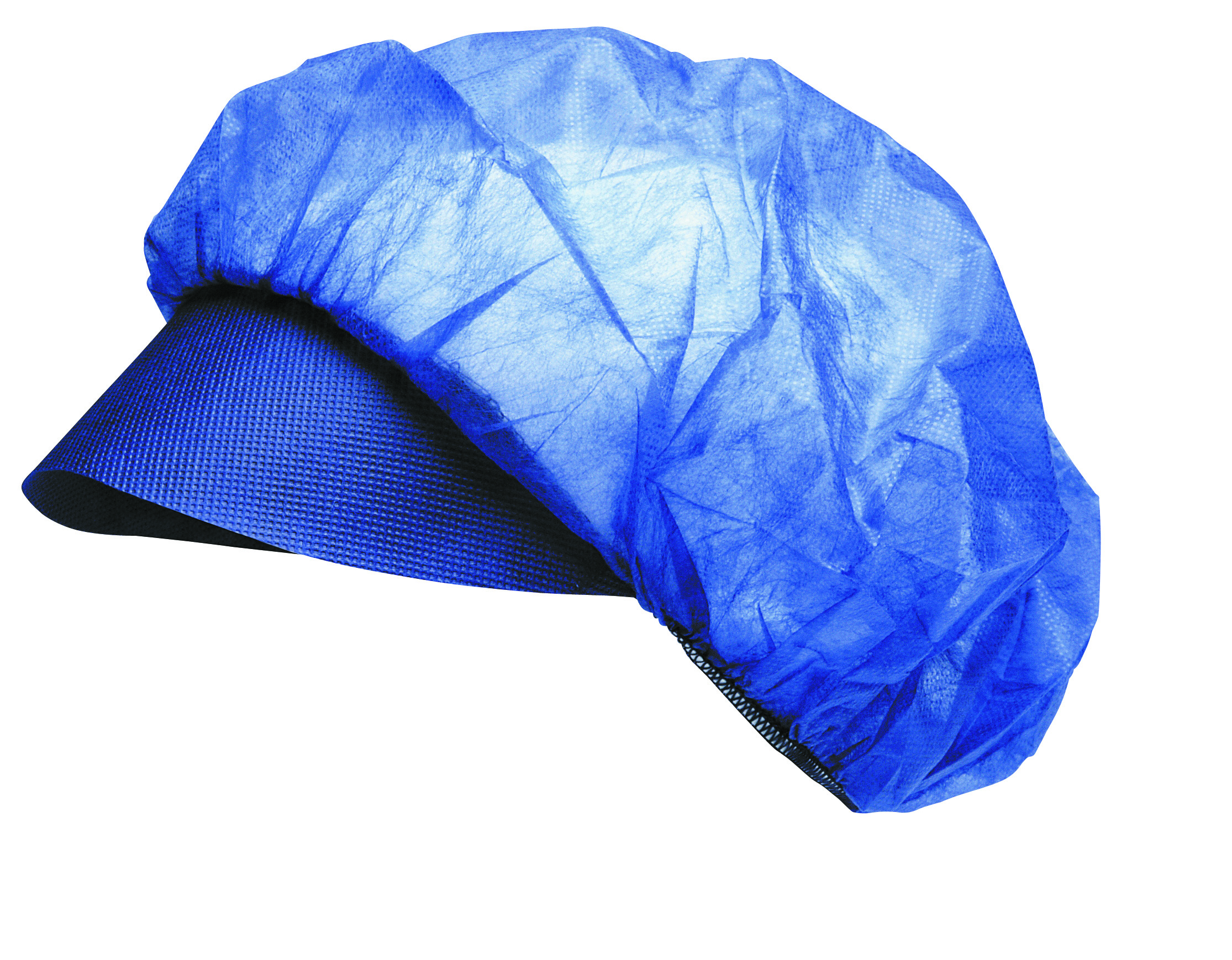 CERVA Jednorázová čiapka so šiltom - 100 ks Farba: Modrá tmavá