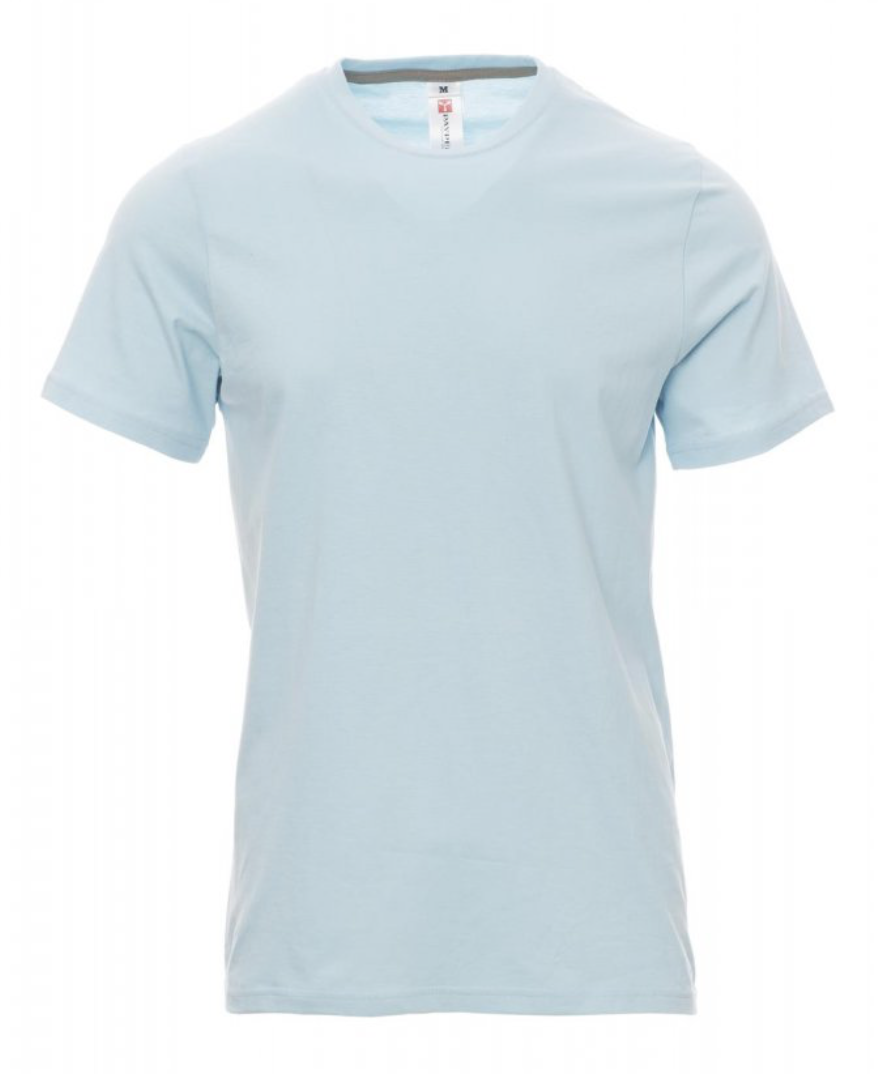 PAYPER SUNSET akvamarínové  tričko Farba: Modrá bledšia, Veľkosť: XS