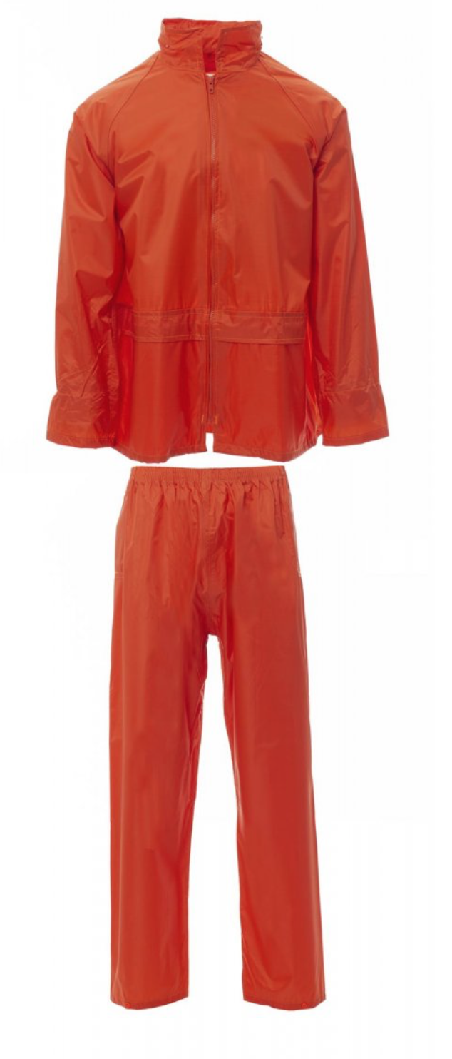 SET nylon do dažďa oranžový Farba: Oranžová, Veľkosť: L