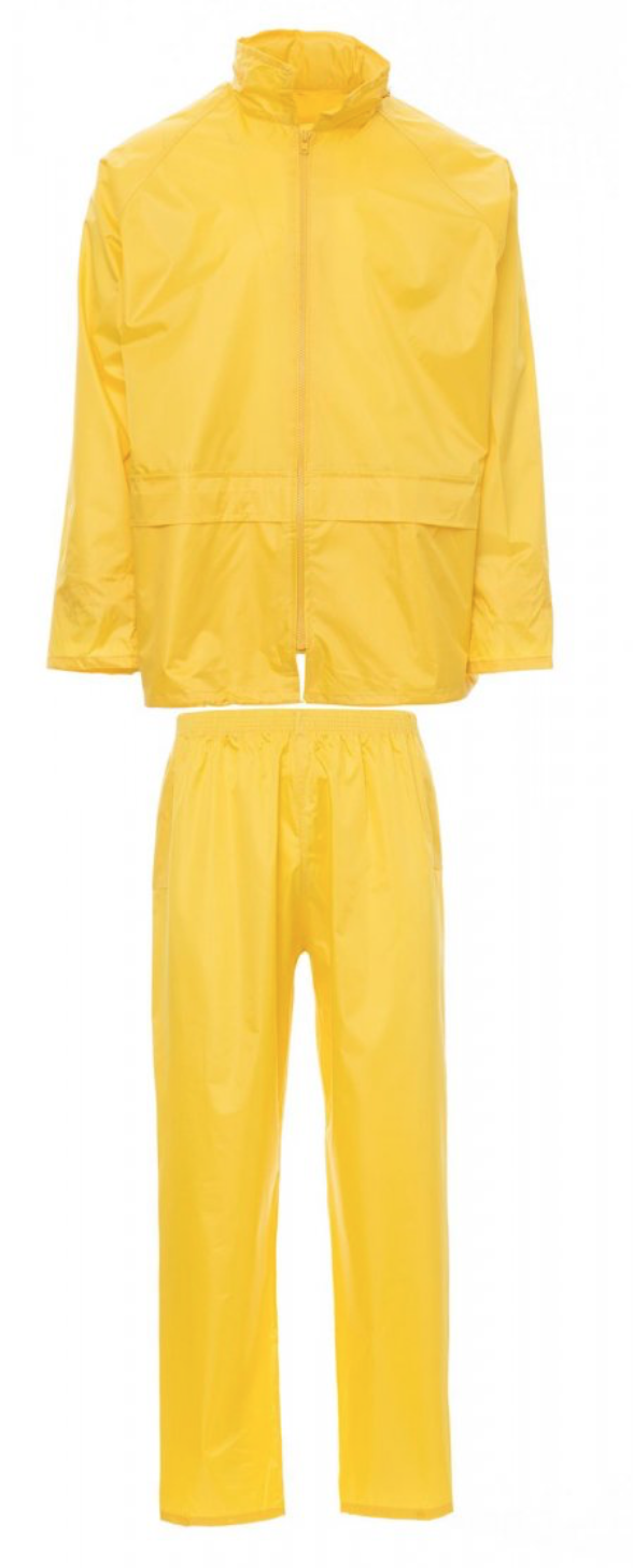 SET nylon do dažďa žltý Farba: Žltá, Veľkosť: L