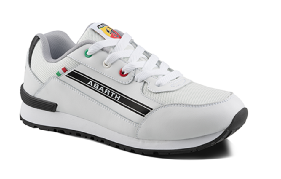 ABARTH 500 biele tenisky Veľkosť: 40, Typ špice: bez ochrannej špice, Typ stielky: bez bezpečnostnej stielky