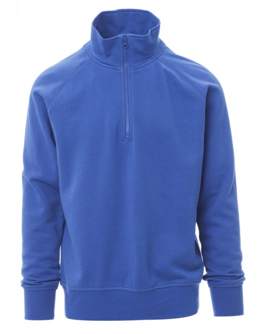 PAYPER AUSTIN mikina s polovičným zipsom Farba: Kráľovská modrá, Veľkosť: XXL