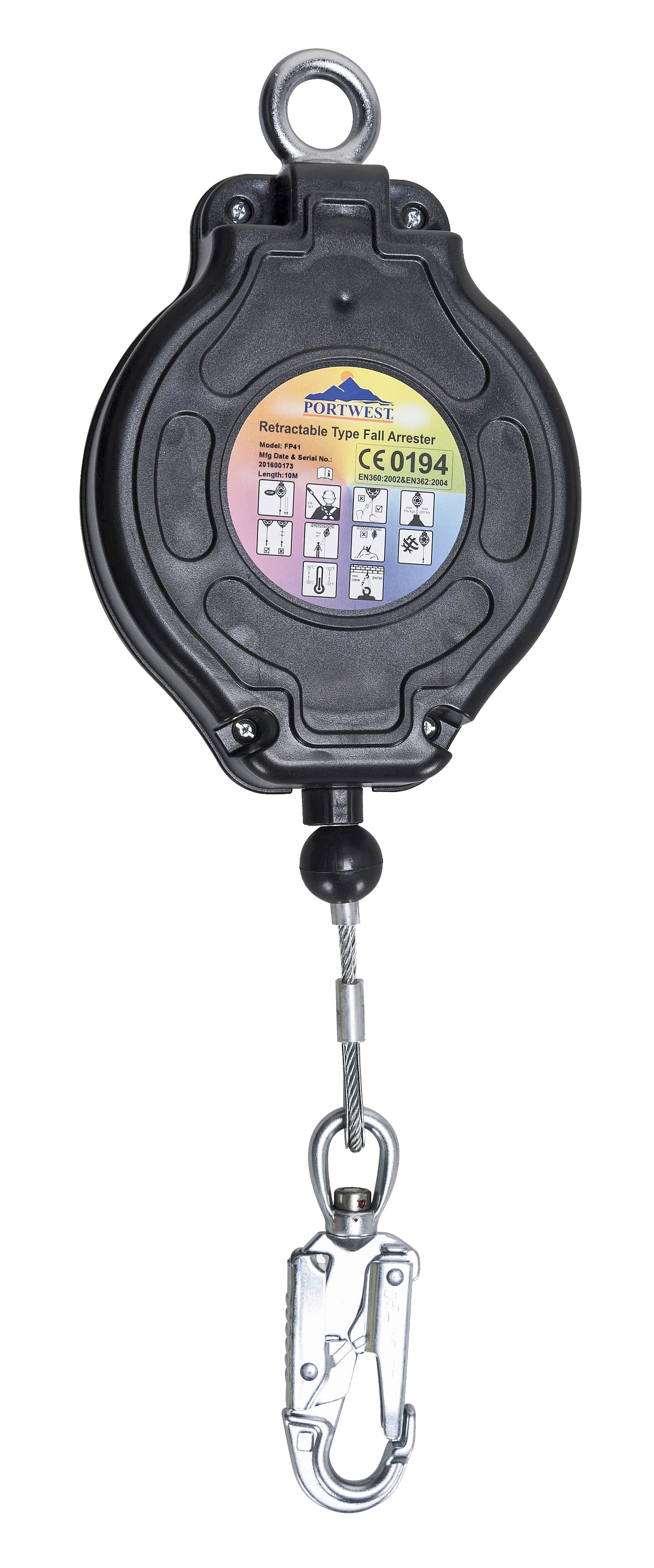 Portwest Samonavíjacie zariadenie Rope Fall Arest