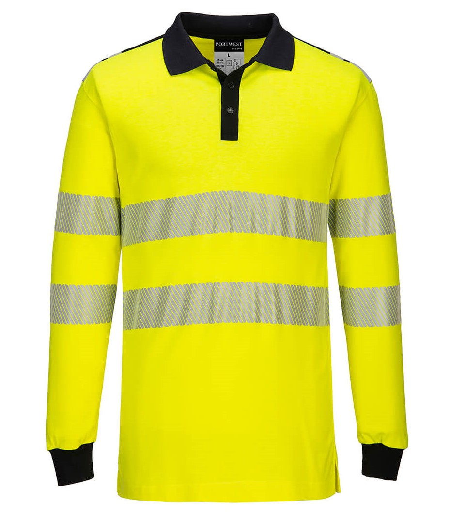 Portwest Nehorľavá polokošeľa reflexná Farba: Reflexná žltá, Veľkosť: S