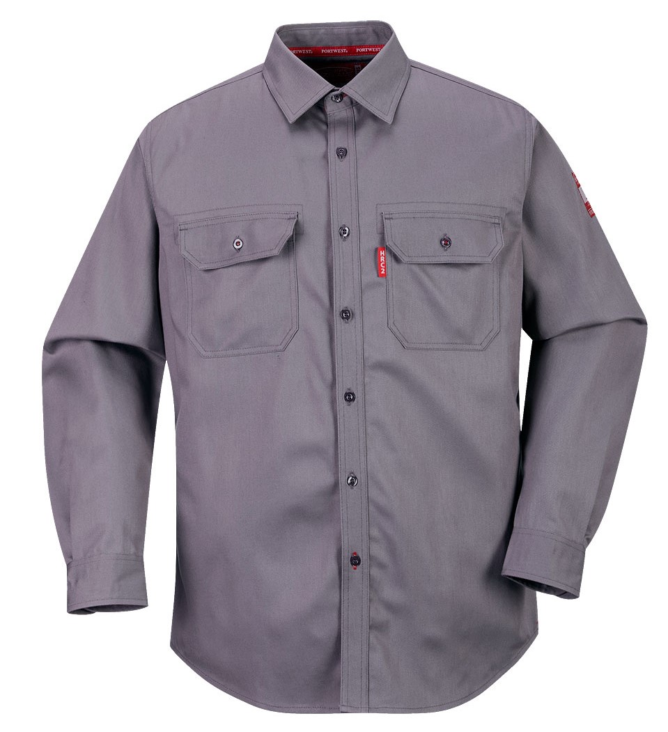 Portwest Bizflame 88/12 FR tričko Farba: Sivá, Veľkosť: XS