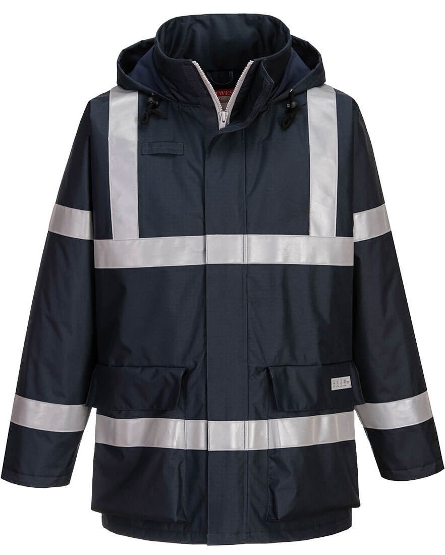 Portwest Antistatická bunda Farba: Modrá tmavá, Veľkosť: M