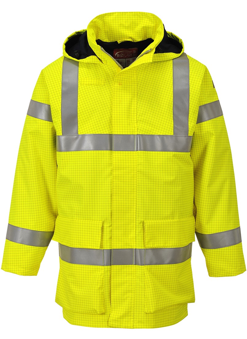 Portwest Nehorľavá vetrovka Farba: Reflexná žltá, Veľkosť: XL