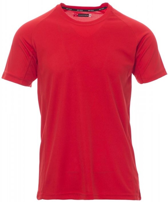PAYPER RUNNER pánske funkčné tričko Farba: Červená, Veľkosť: XL