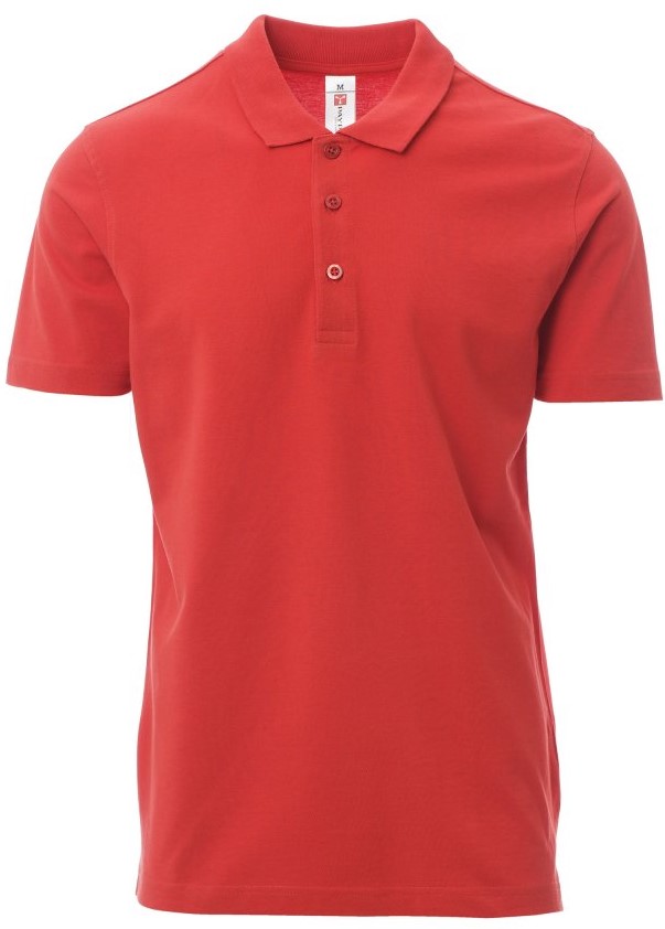 PAYPER Amalfi polokošeľa Farba: Červená, Veľkosť: 4XL