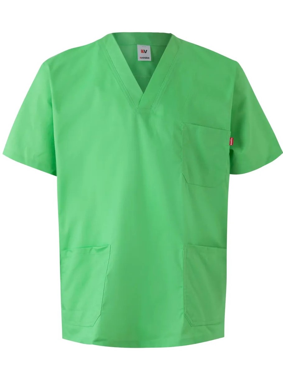 Blúza operačná strečová VELILLA zelená bledšia Farba: Zelená trávová/ jelly, Veľkosť: XXXL