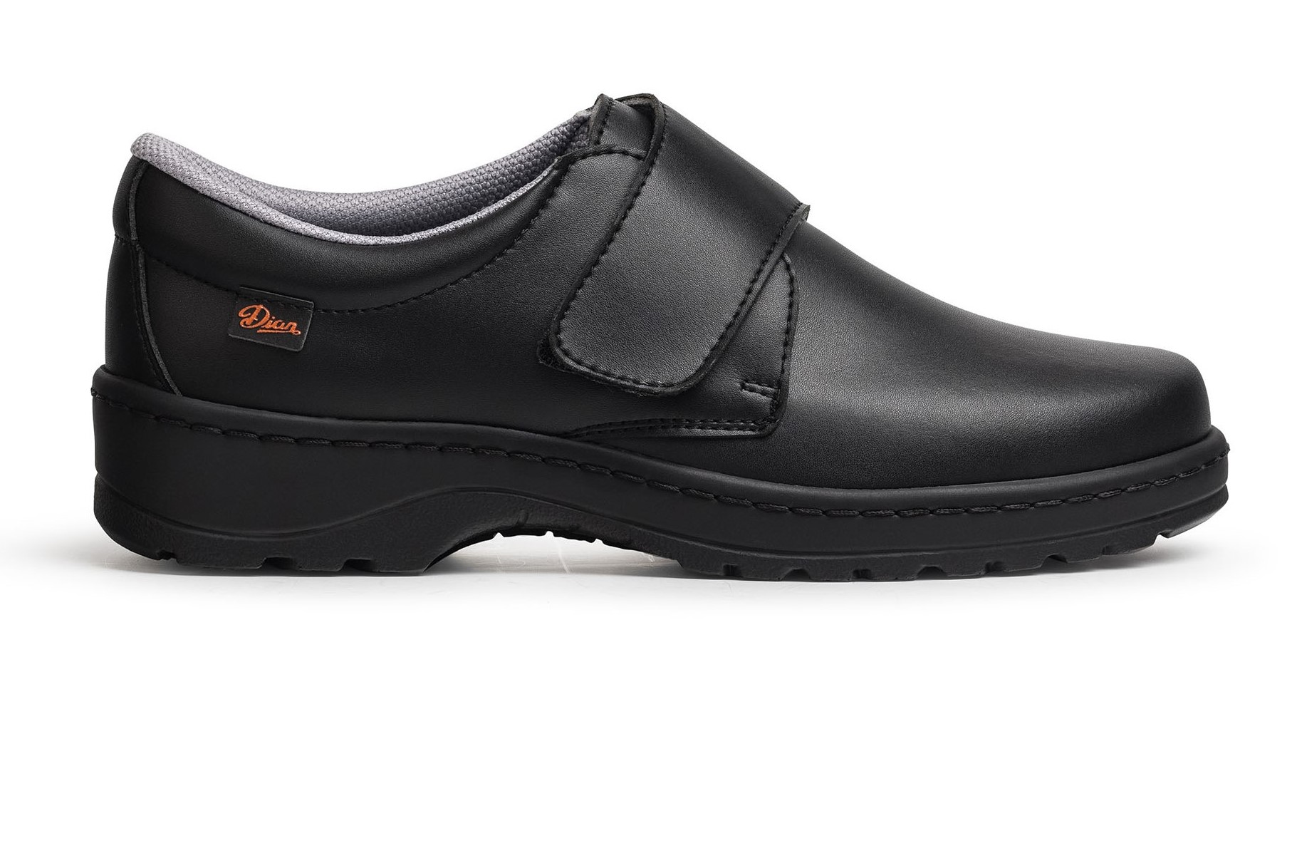 DIAN MILÁN-SCL LISO antibakteriálny sandál Farba: Čierna, Veľkosť: 37