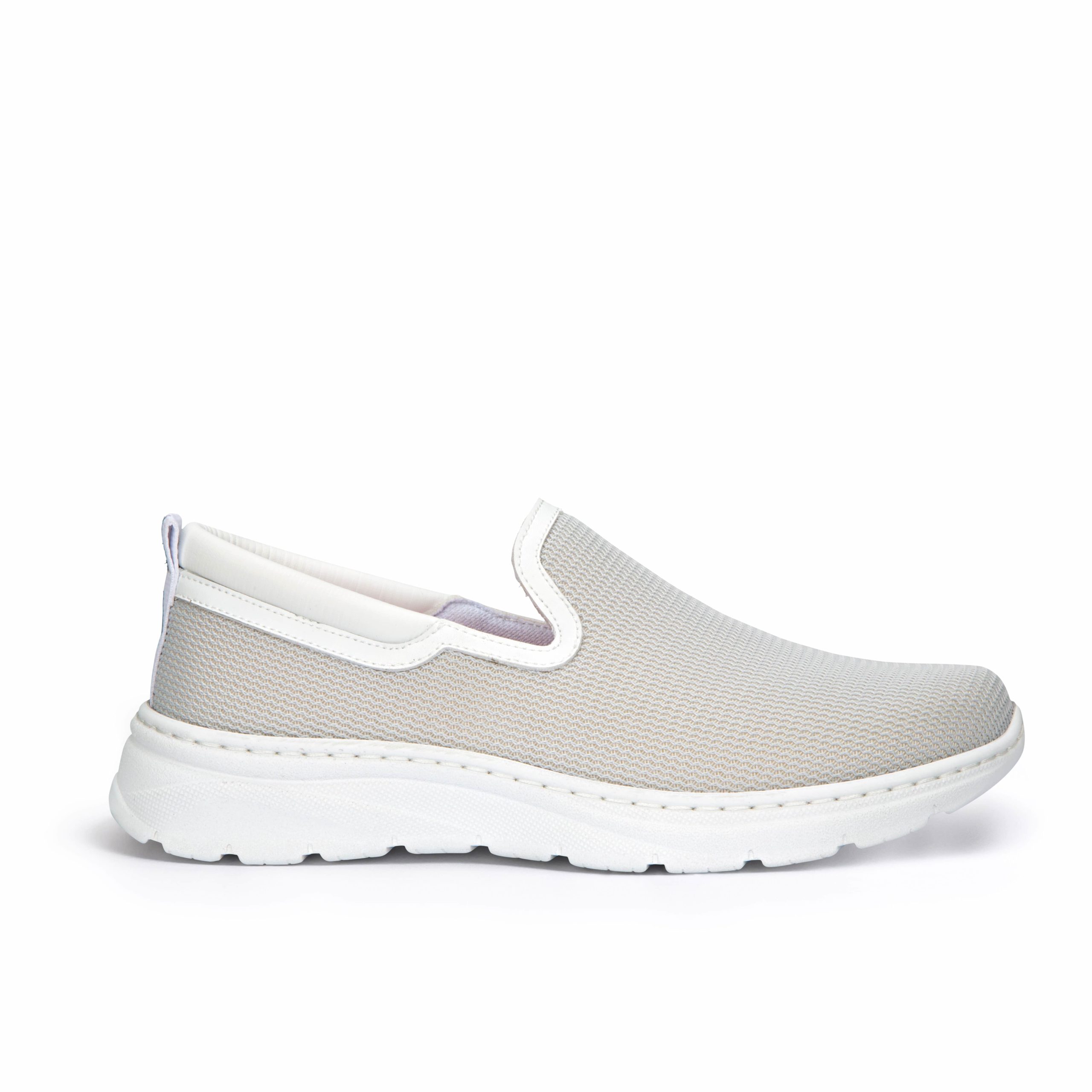 DIAN MARSELLA TEX ľahká priedušná obuv Farba: Sivá, Veľkosť: 43, Doplnková farba: biela