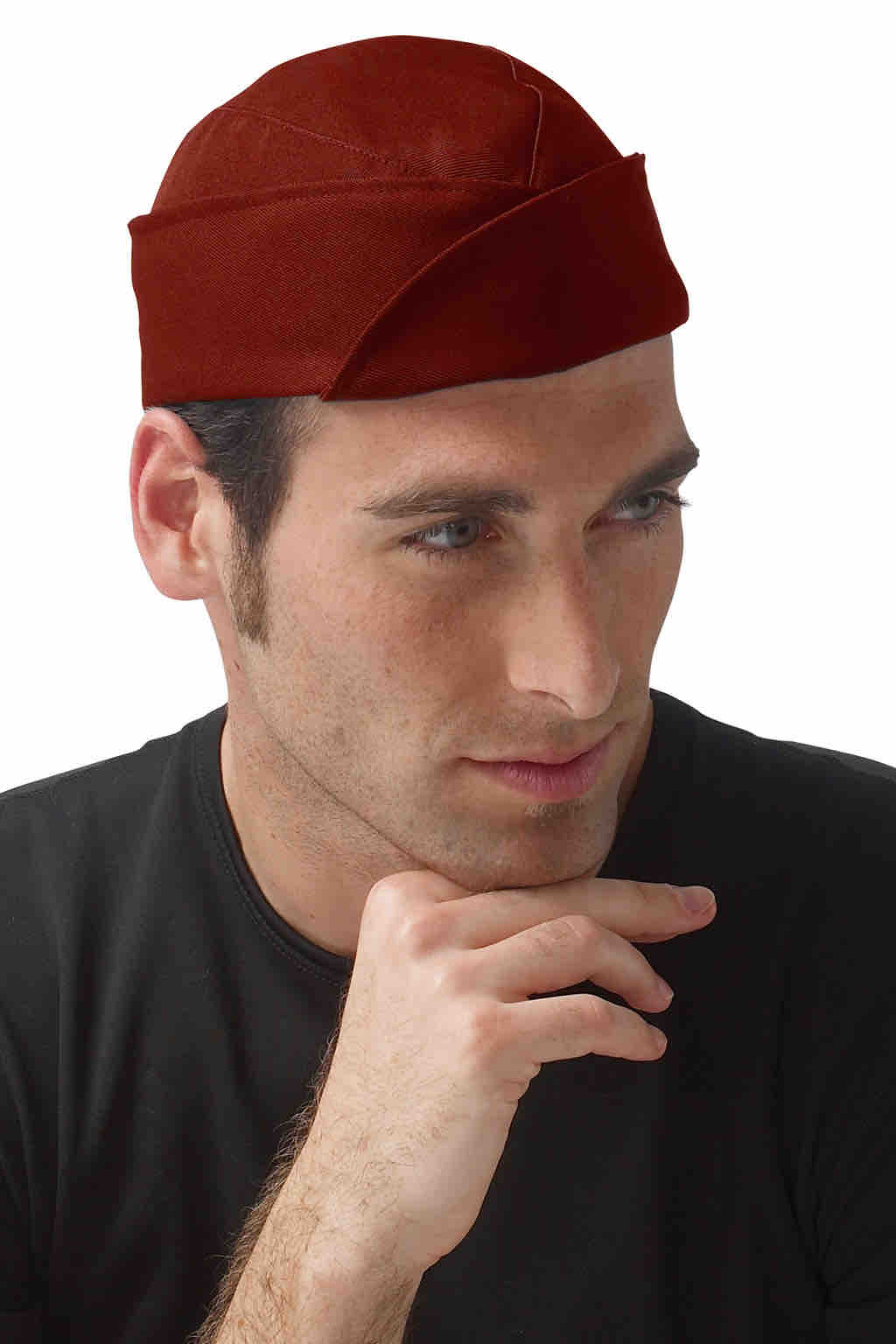 SIGGI Kuchárska čiapka BRAD červená Farba: Červená