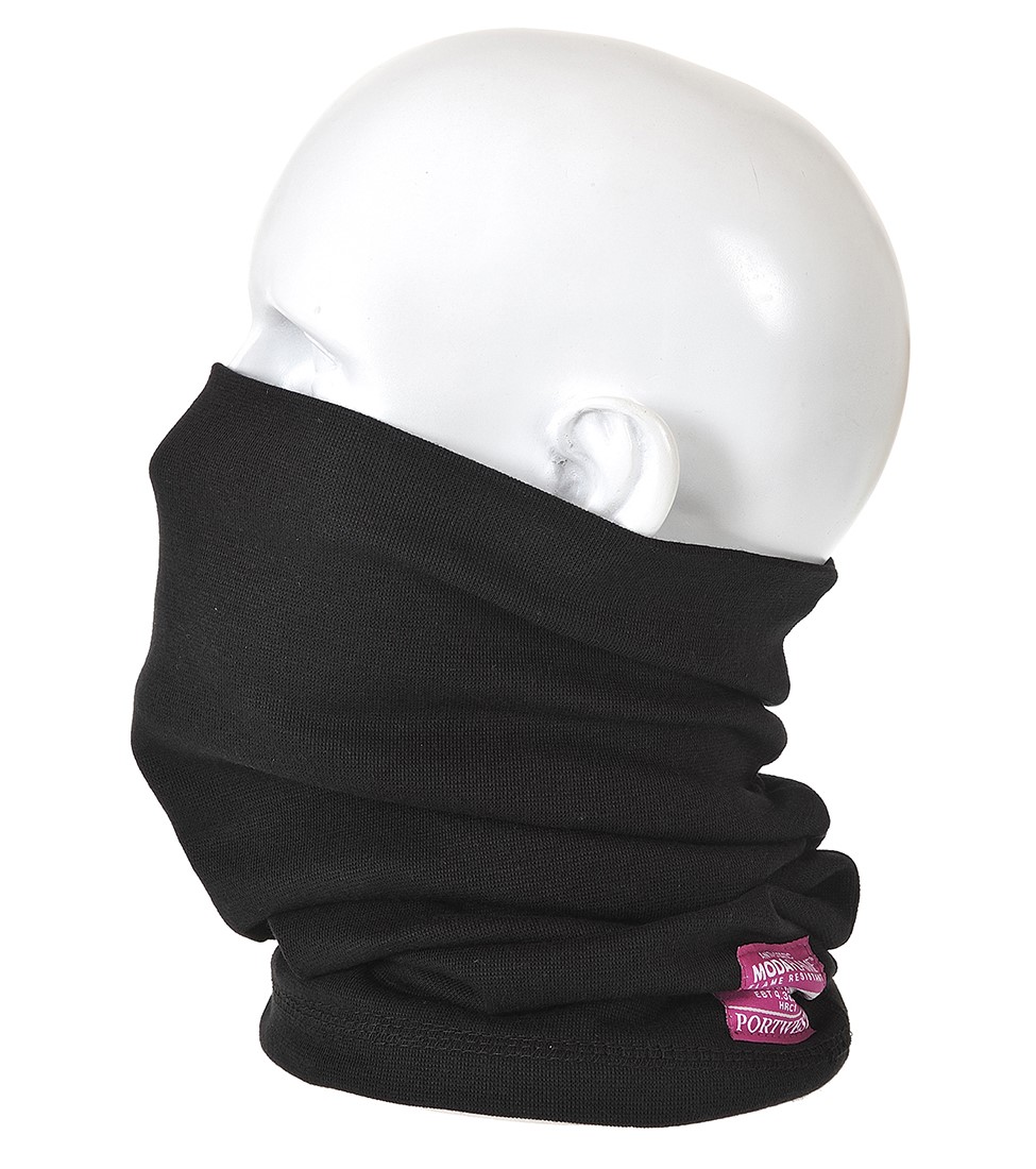 Portwest Nehorľavý antistatický nákrčník Farba: Čierna