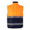 Hi-Vis TWO-TONE polstrovaná vesta