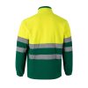TWO-TONE fleecová mikina polozips