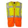 Reflexná vesta EXTRA MESH žltá