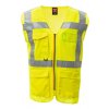 Reflexná vesta EXTRA MESH žltá