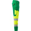 Reflexné nohavice WORKING SUMMER žltá/zelená