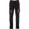 Strečové nohavice NEXT 400 čierne+žltá