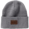 Čiapka z dvojitého úpletu FRISTADS šedá